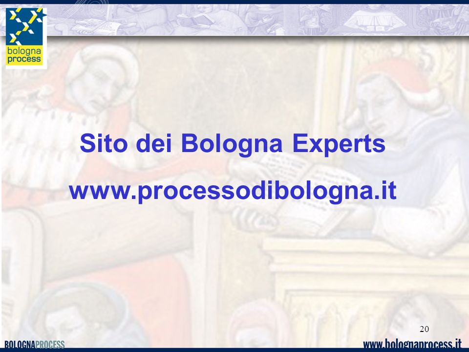 Sito dei Bologna Experts