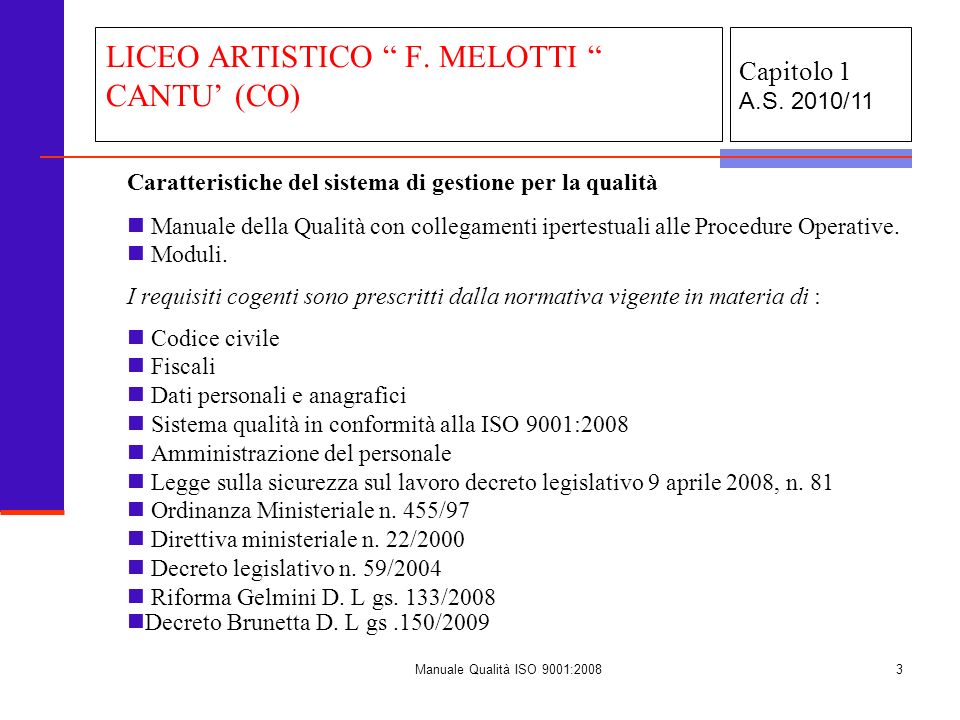 LICEO ARTISTICO F. MELOTTI CANTU’ (CO)