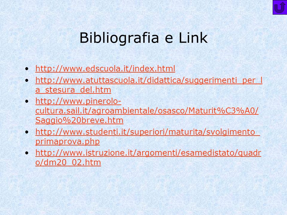 Bibliografia e Link