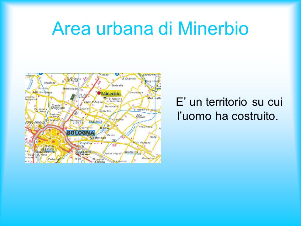 Area urbana di Minerbio
