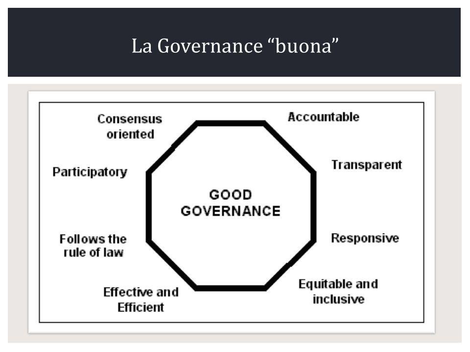 La Governance buona