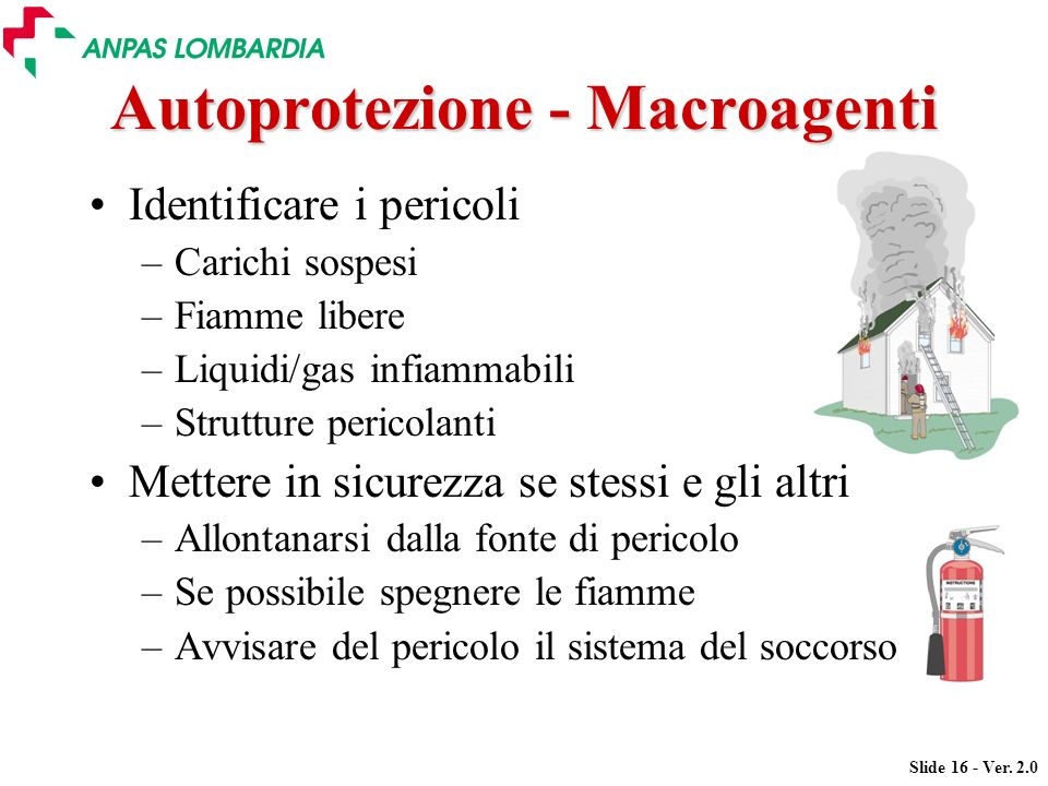 Autoprotezione - Macroagenti