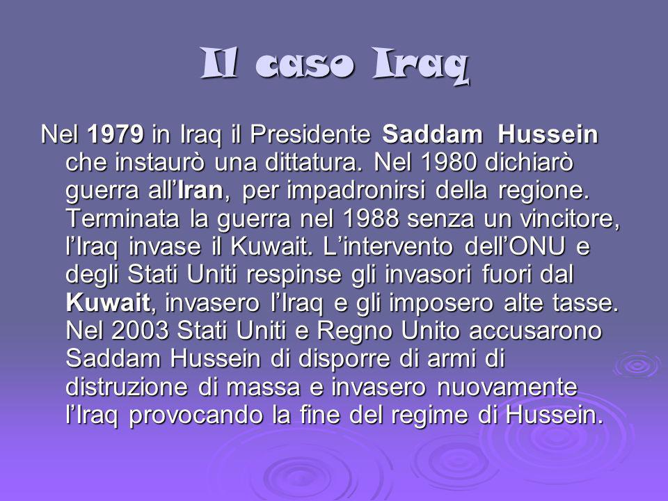 Il caso Iraq