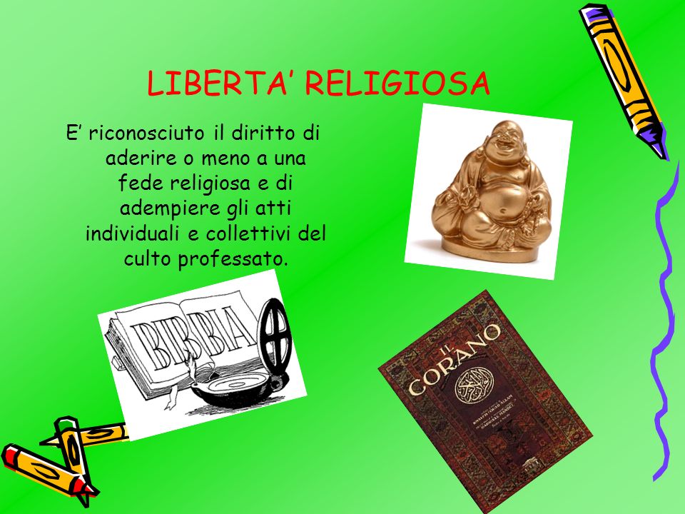 LIBERTA’ RELIGIOSA