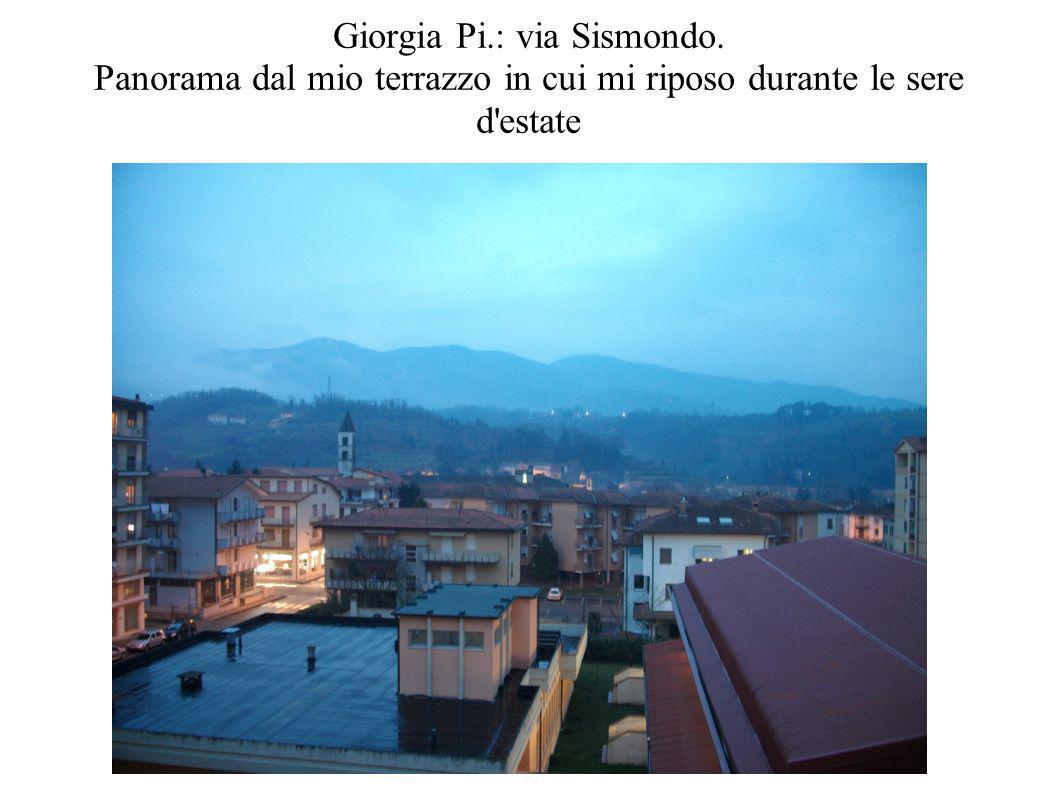 Giorgia Pi. : via Sismondo
