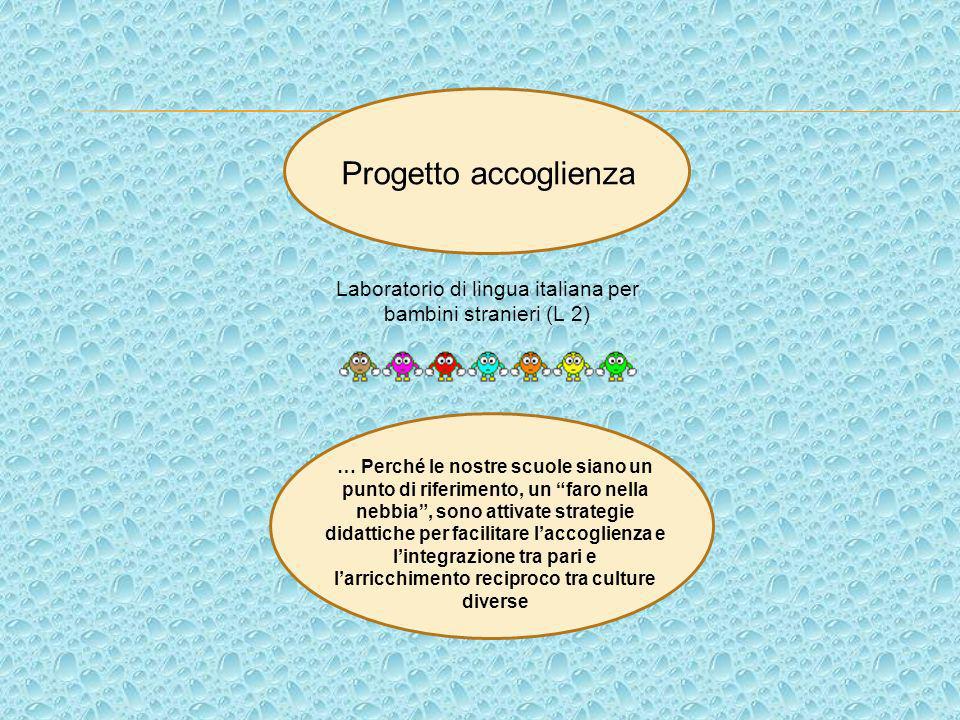Laboratorio di lingua italiana per bambini stranieri (L 2)