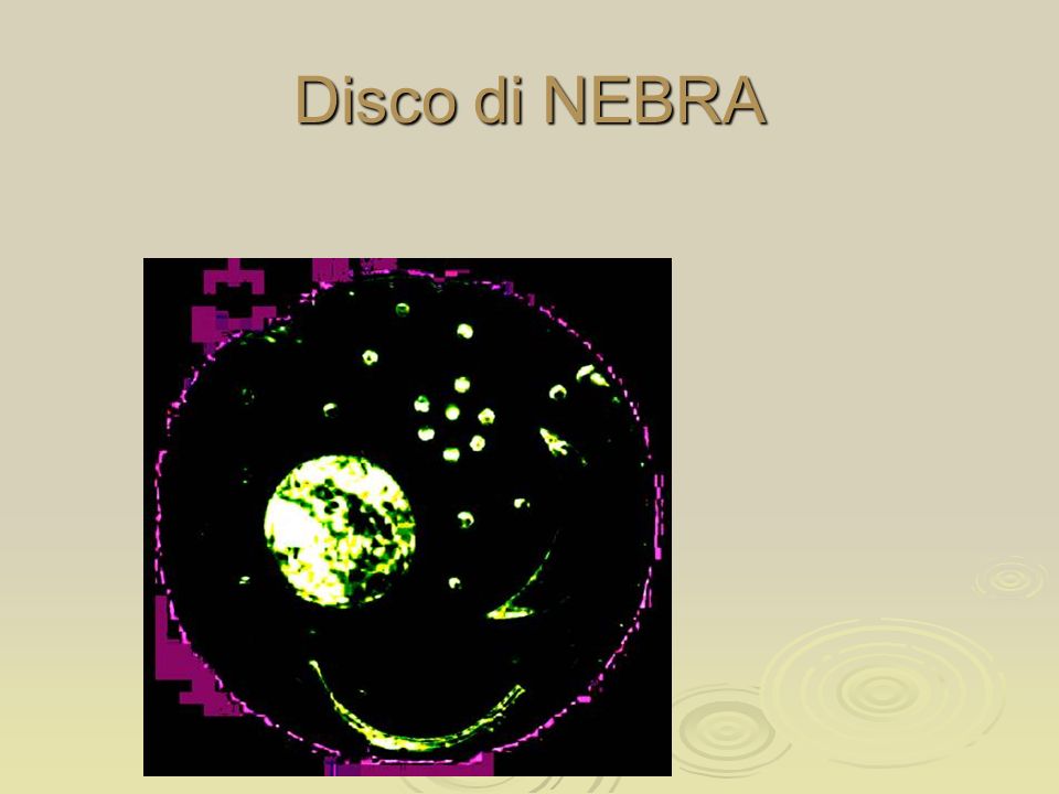 Disco di NEBRA