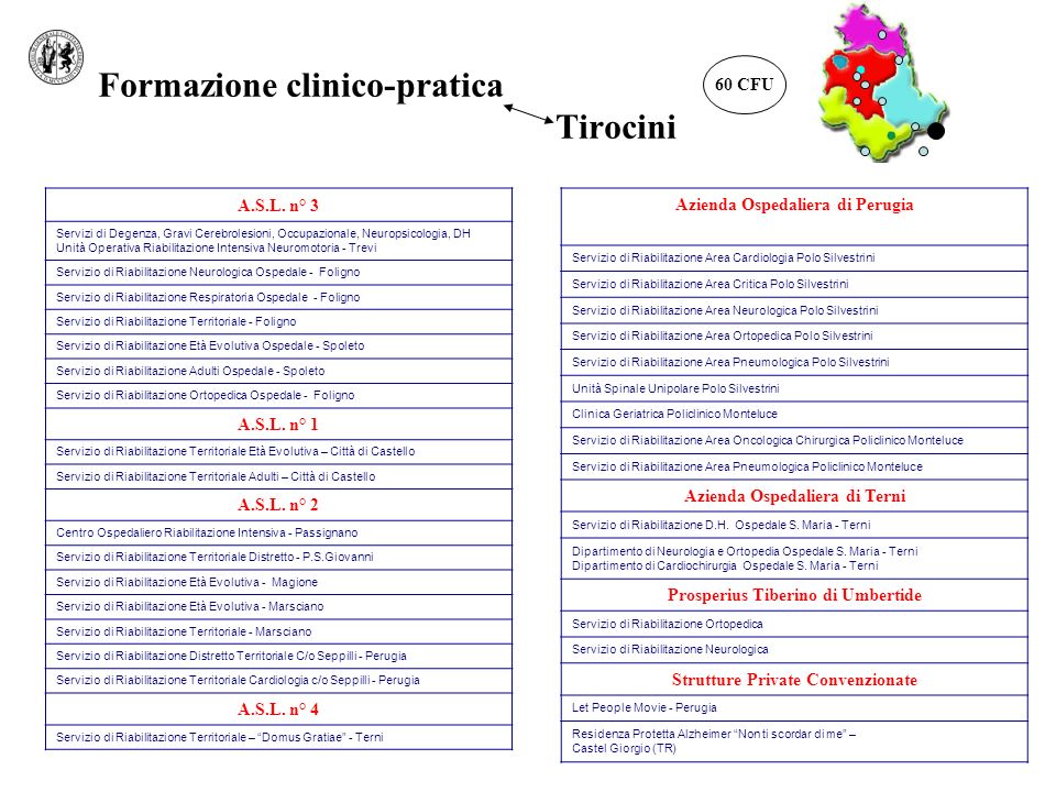 Formazione clinico-pratica Tirocini