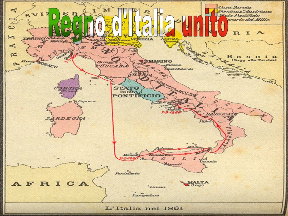 Regno d Italia unito