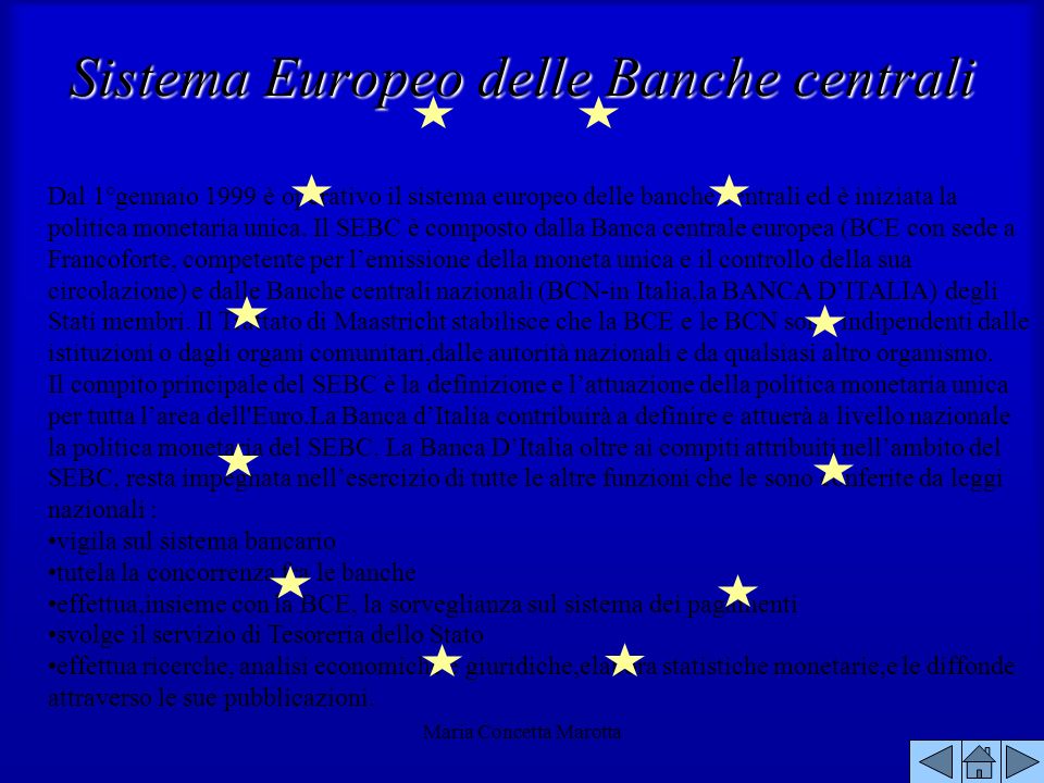 Sistema Europeo delle Banche centrali