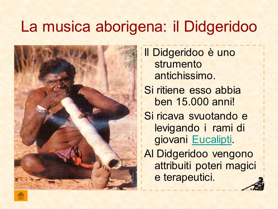 La musica aborigena: il Didgeridoo