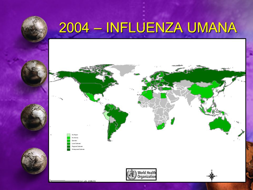 2004 – INFLUENZA UMANA