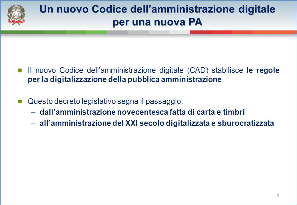 Un nuovo Codice dell’amministrazione digitale per una nuova PA
