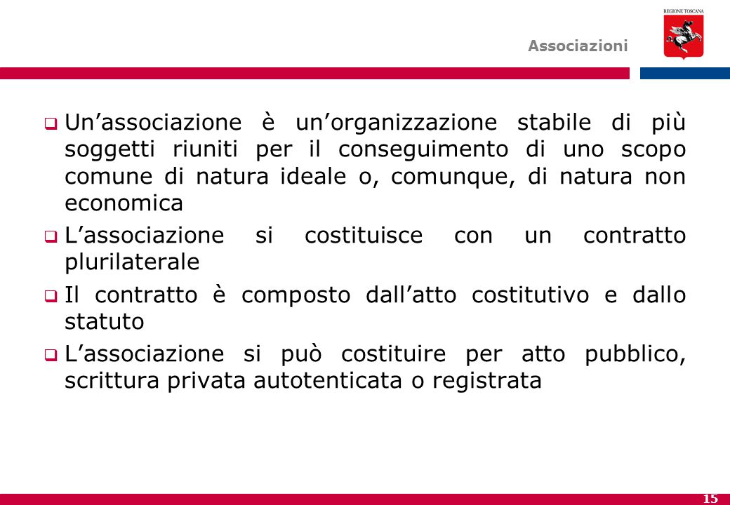 Le Fondazioni E Le Associazioni, Strumenti Di Intervento Nell’economia ...