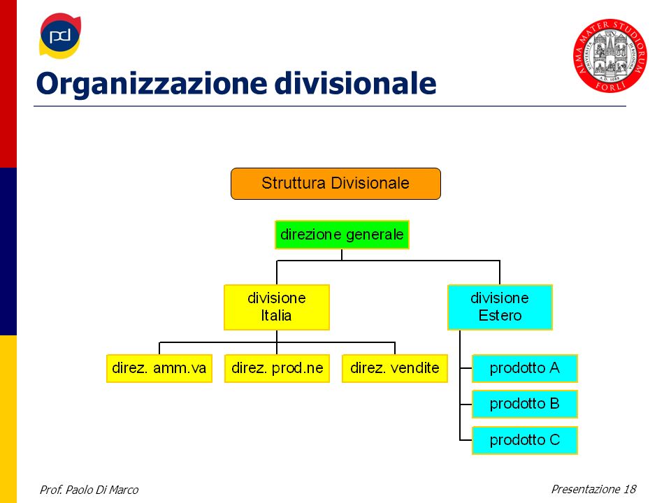 Organizzazione divisionale