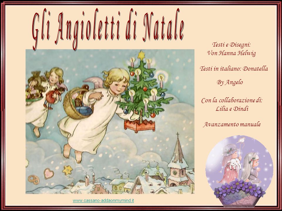 Poesie Di Natale In Italiano.Gli Angioletti Di Natale Ppt Scaricare