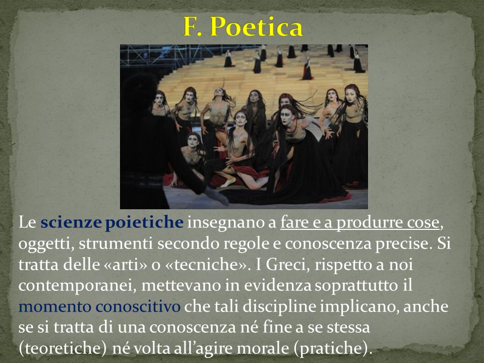 F. Poetica