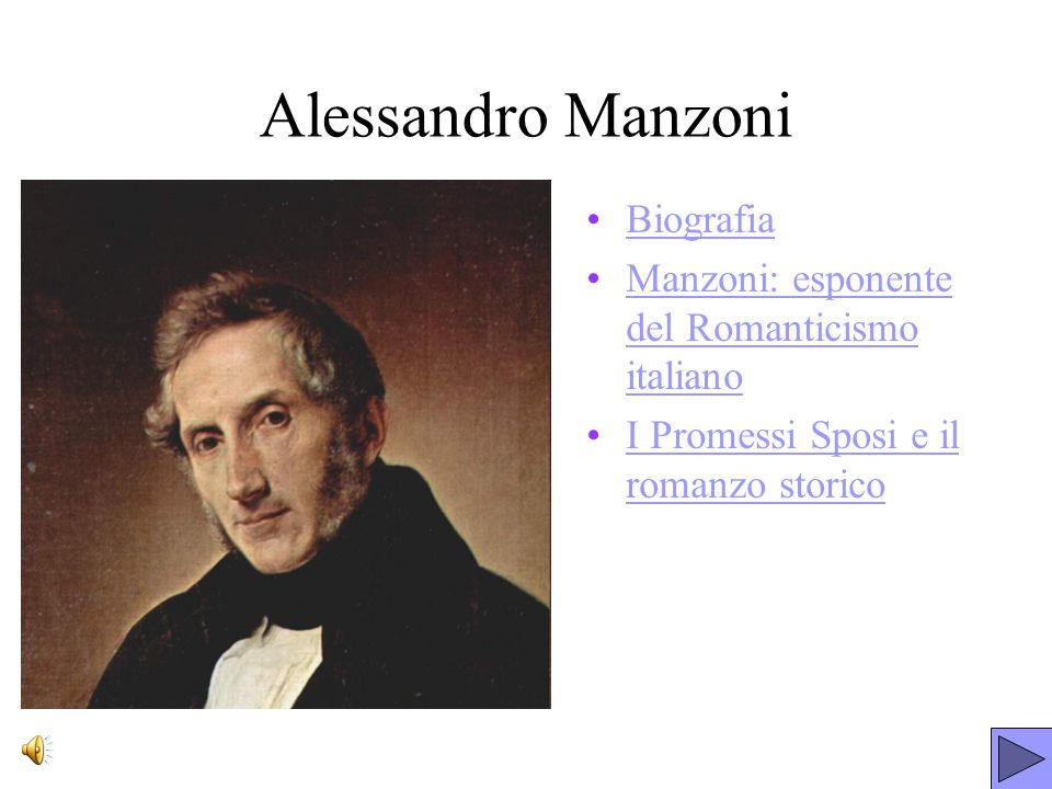 Alessandro Manzoni Biografia