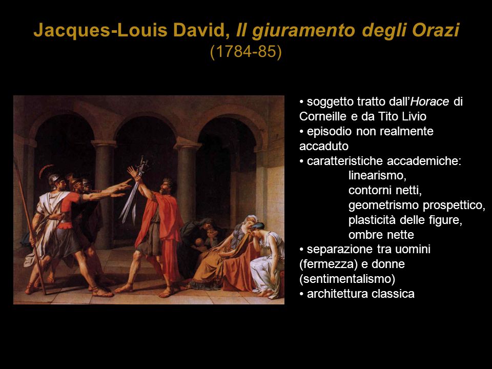 Jacques-Louis David, Il giuramento degli Orazi ( )
