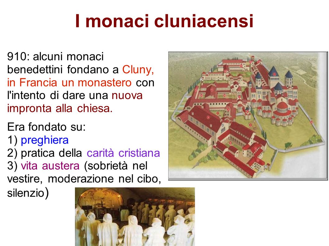 I monaci cluniacensi