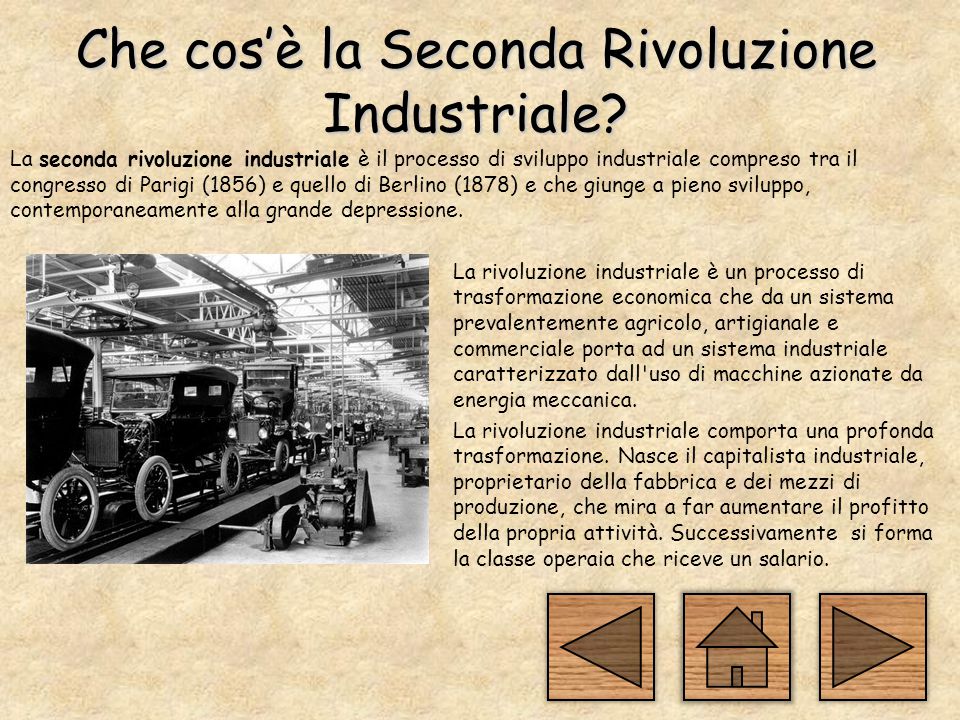 Che cos’è la Seconda Rivoluzione Industriale
