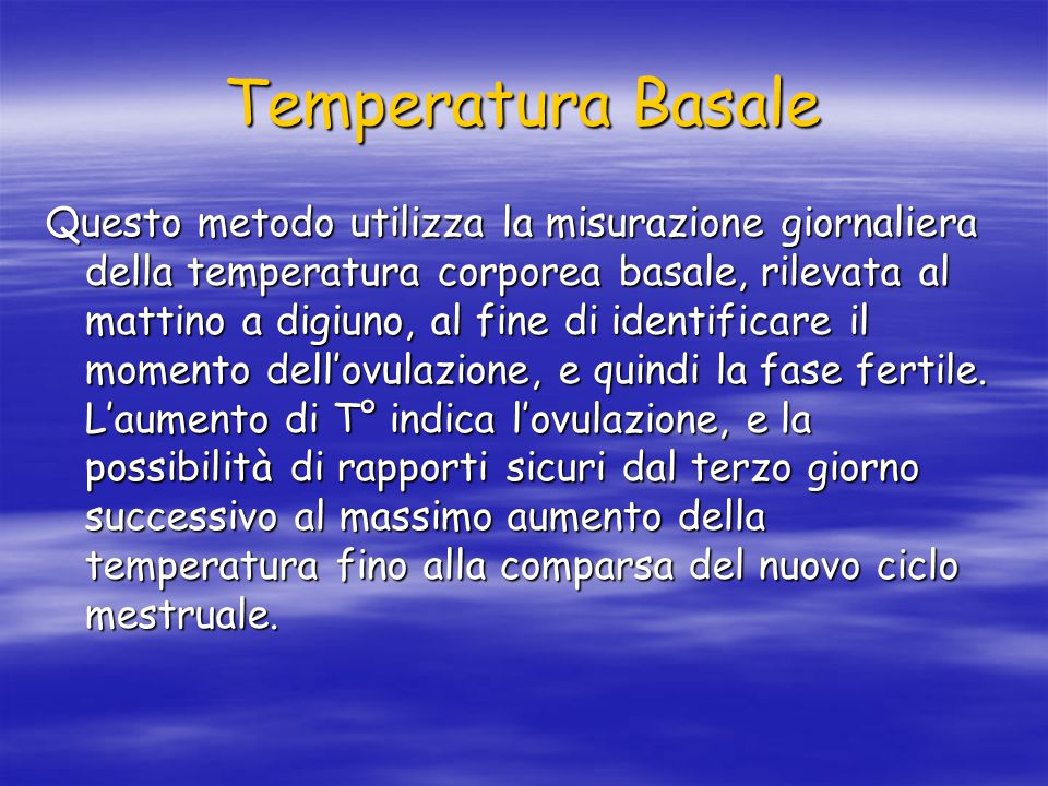 Temperatura Basale