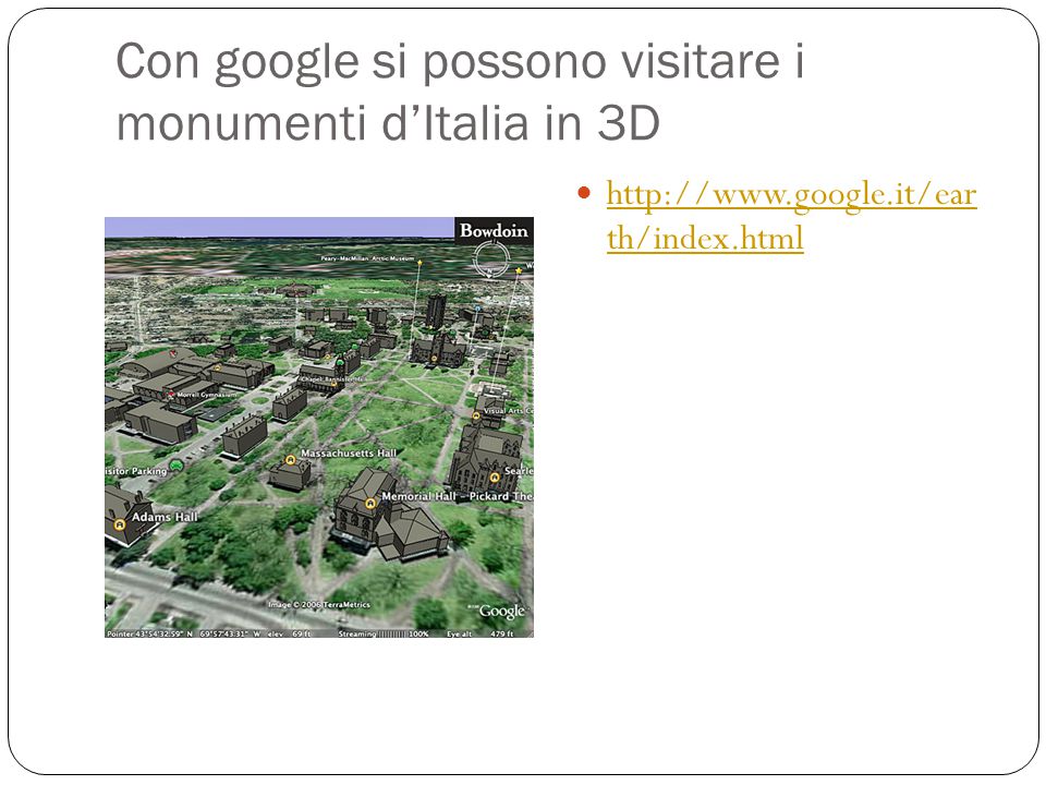 Con google si possono visitare i monumenti d’Italia in 3D