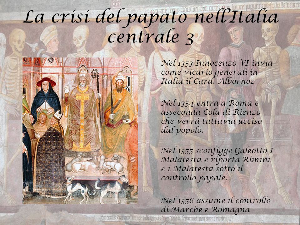 La crisi del papato nell’Italia centrale 3