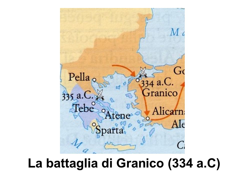 La battaglia di Granico (334 a.C)