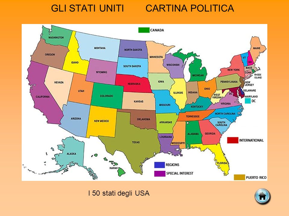 The fifty states. USA 50 States. Штаты США 50 Штатов. USA 50 States in Map. USA Map with 50 States.