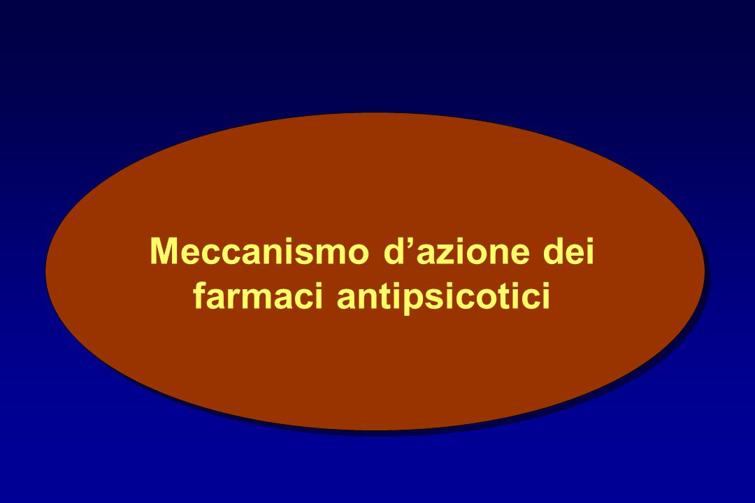 Meccanismo d’azione dei farmaci antipsicotici