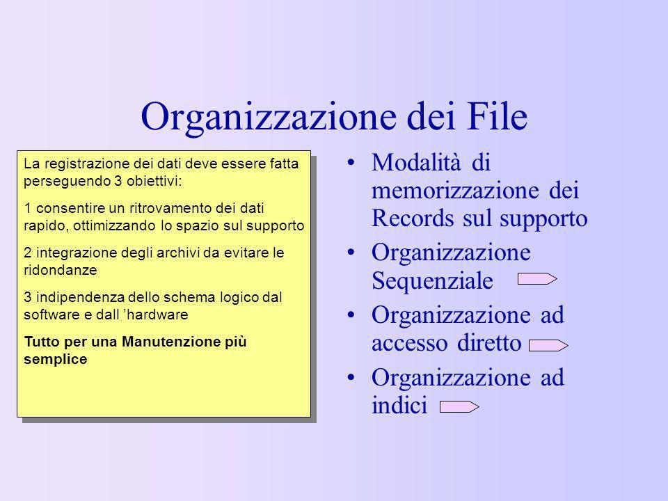Organizzazione dei File