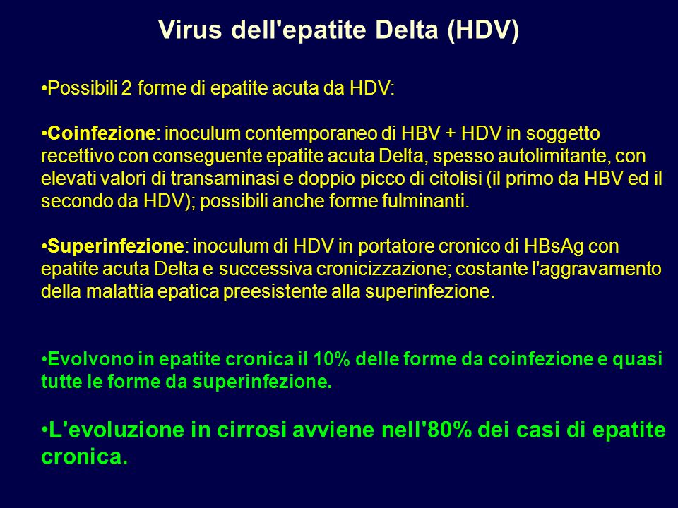 Virus dell epatite Delta (HDV)