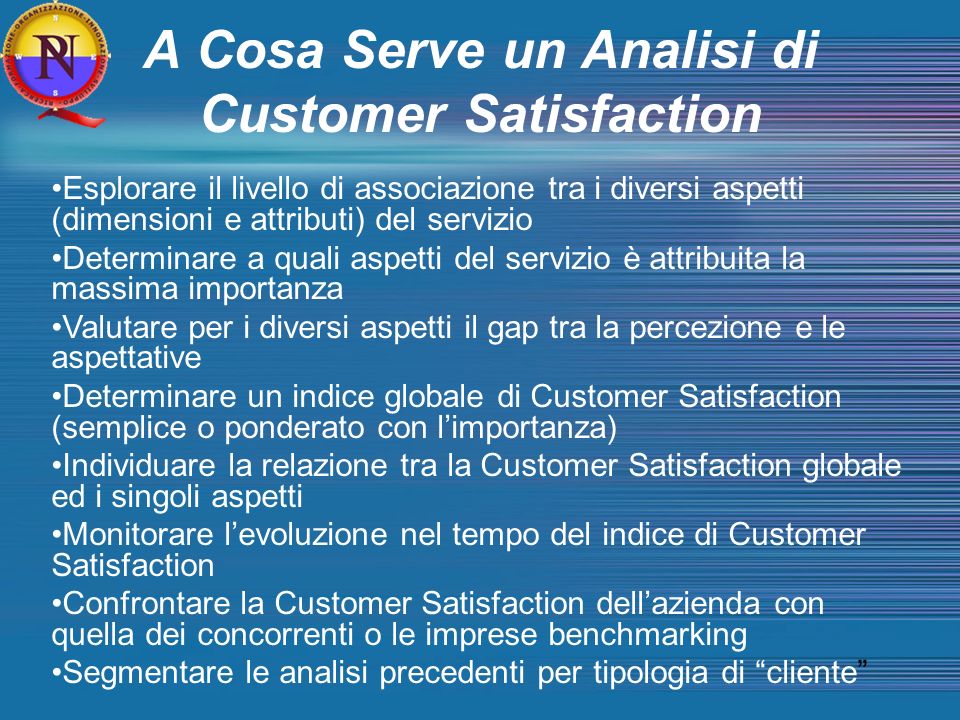 A Cosa Serve un Analisi di Customer Satisfaction