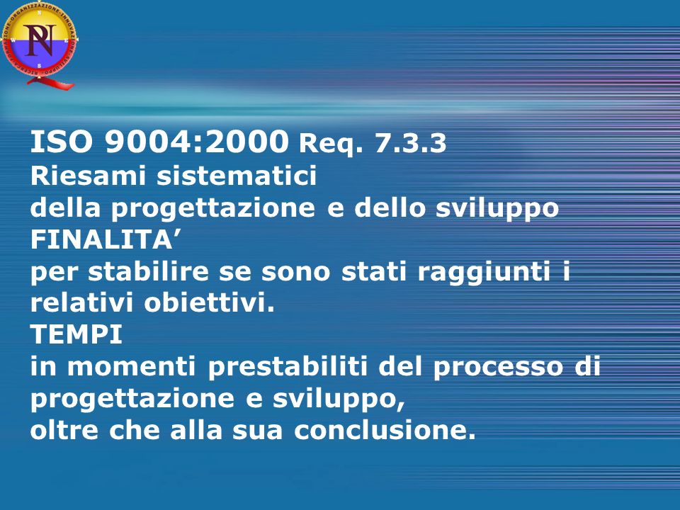 ISO 9004:2000 Req Riesami sistematici