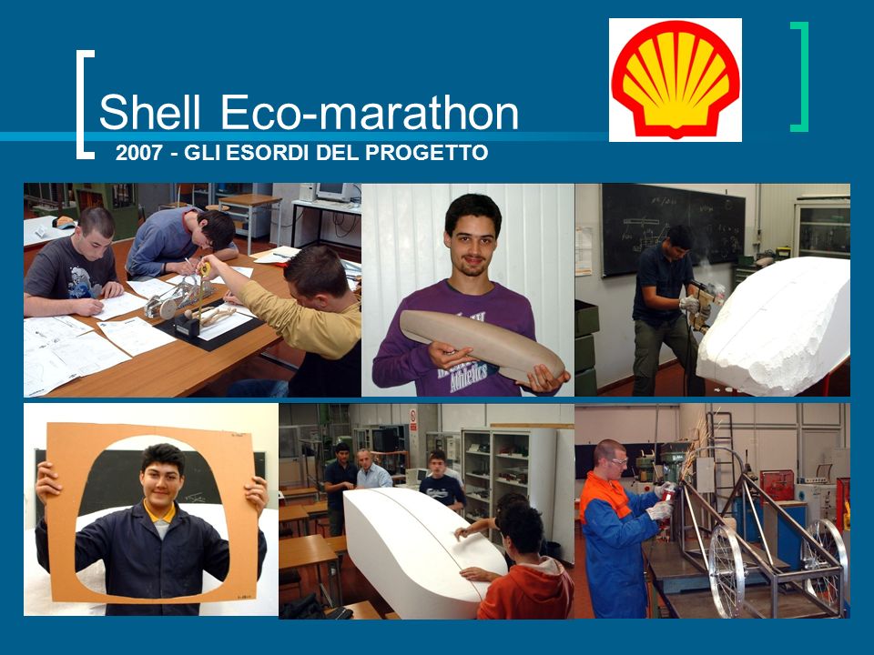 Shell Eco-marathon GLI ESORDI DEL PROGETTO