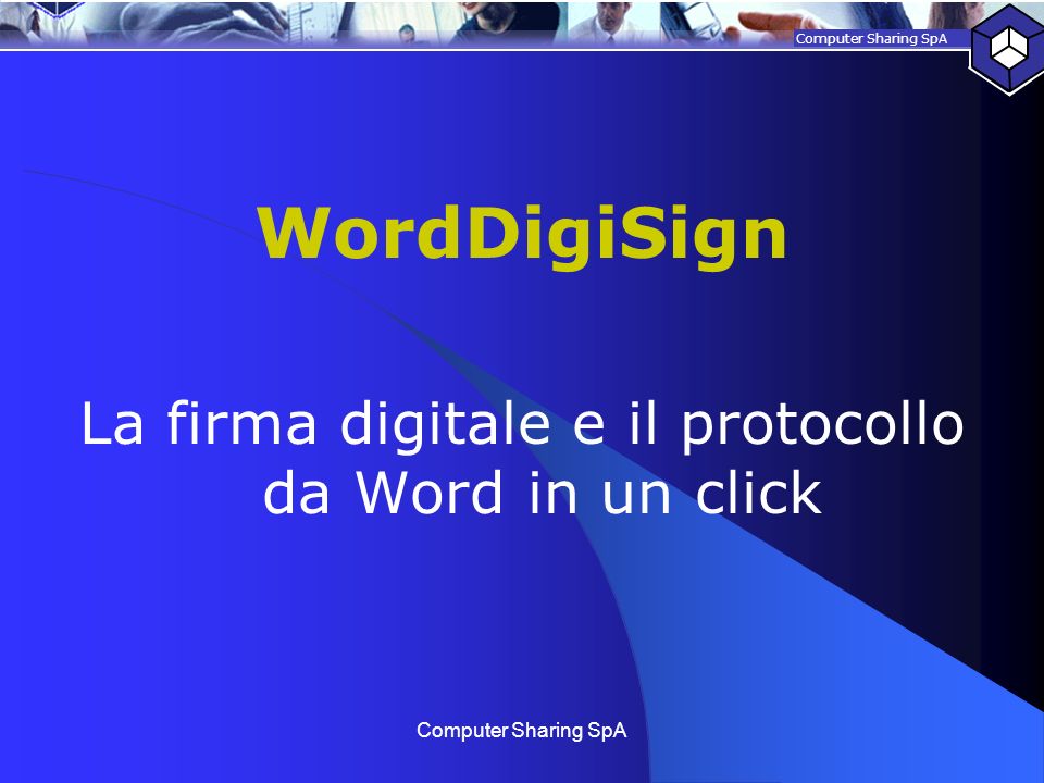 La firma digitale e il protocollo da Word in un click