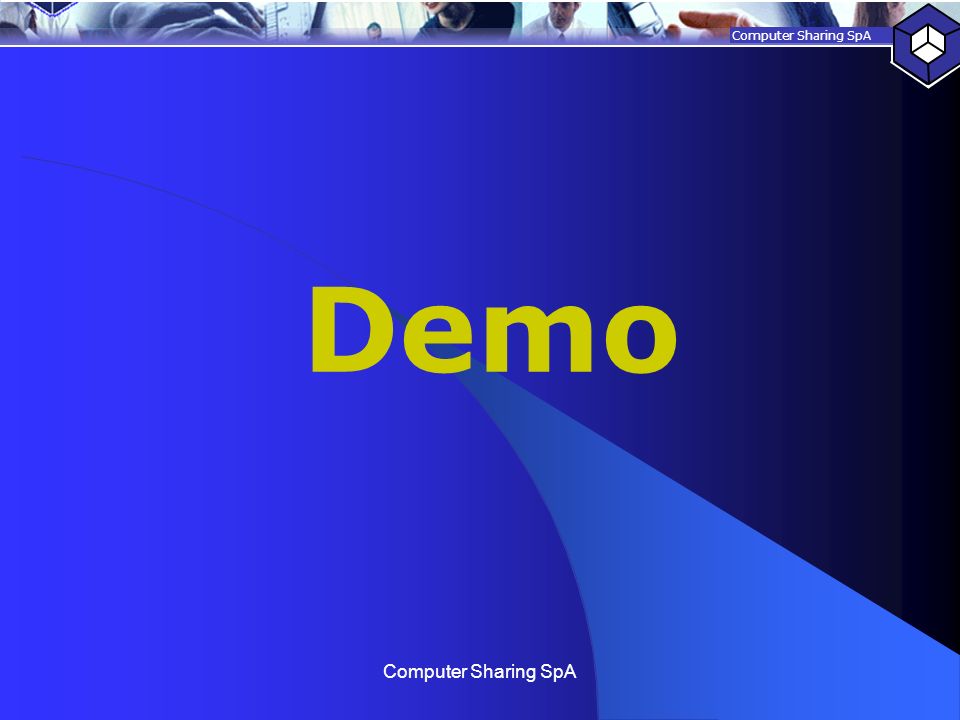 Demo Computer Sharing SpA