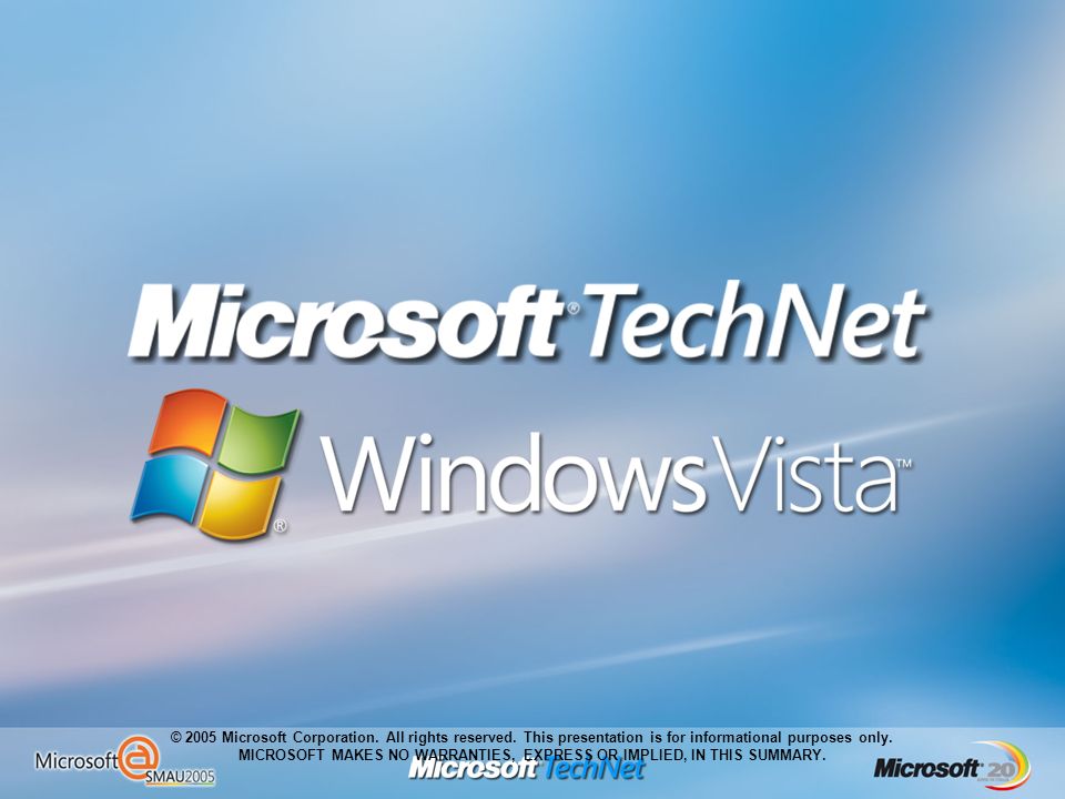 © 2005 Microsoft Corporation. All rights reserved