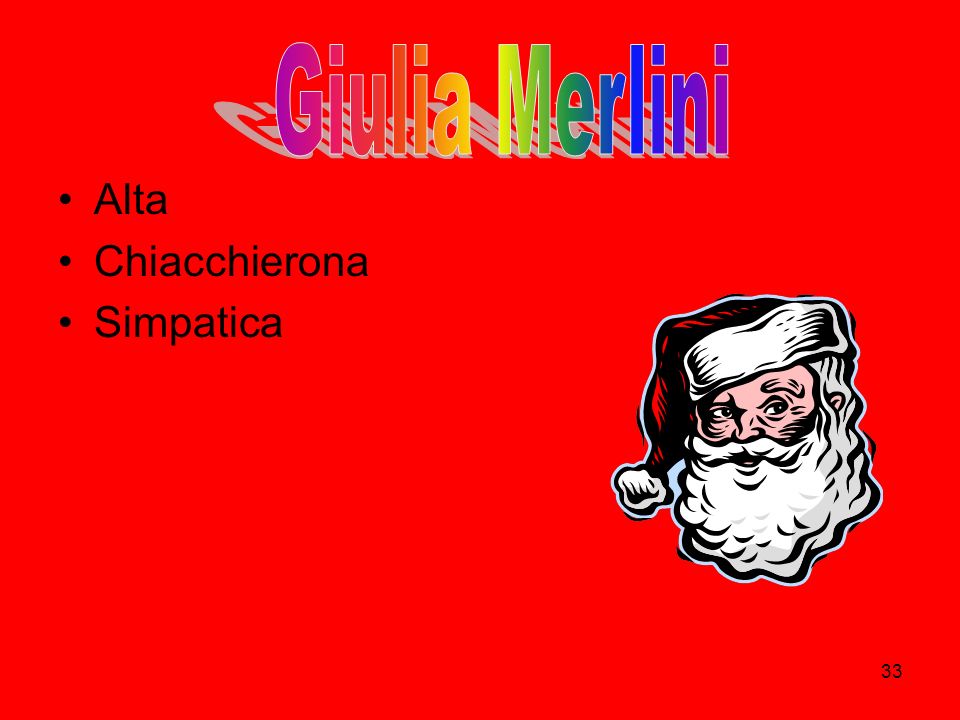 Giulia Merlini Alta Chiacchierona Simpatica