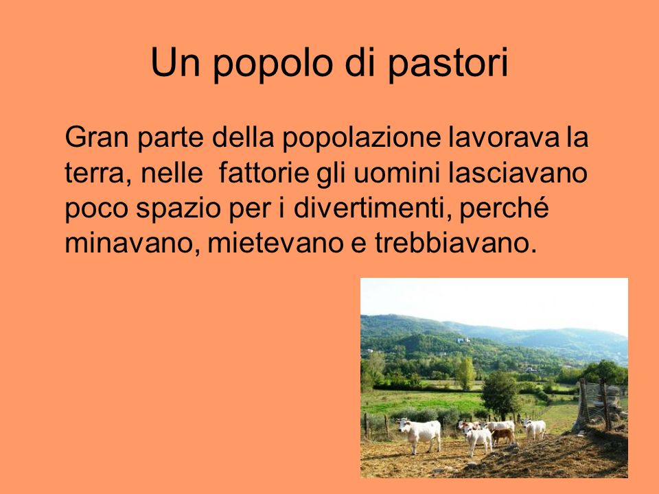 Un popolo di pastori