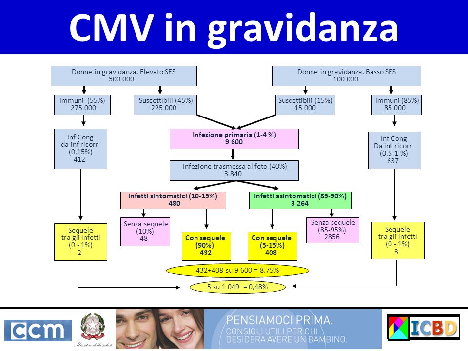 CMV in gravidanza Corso sul Counseling Preconcezionale. Pacchetto formativo completo. Donne in gravidanza. Elevato SES.