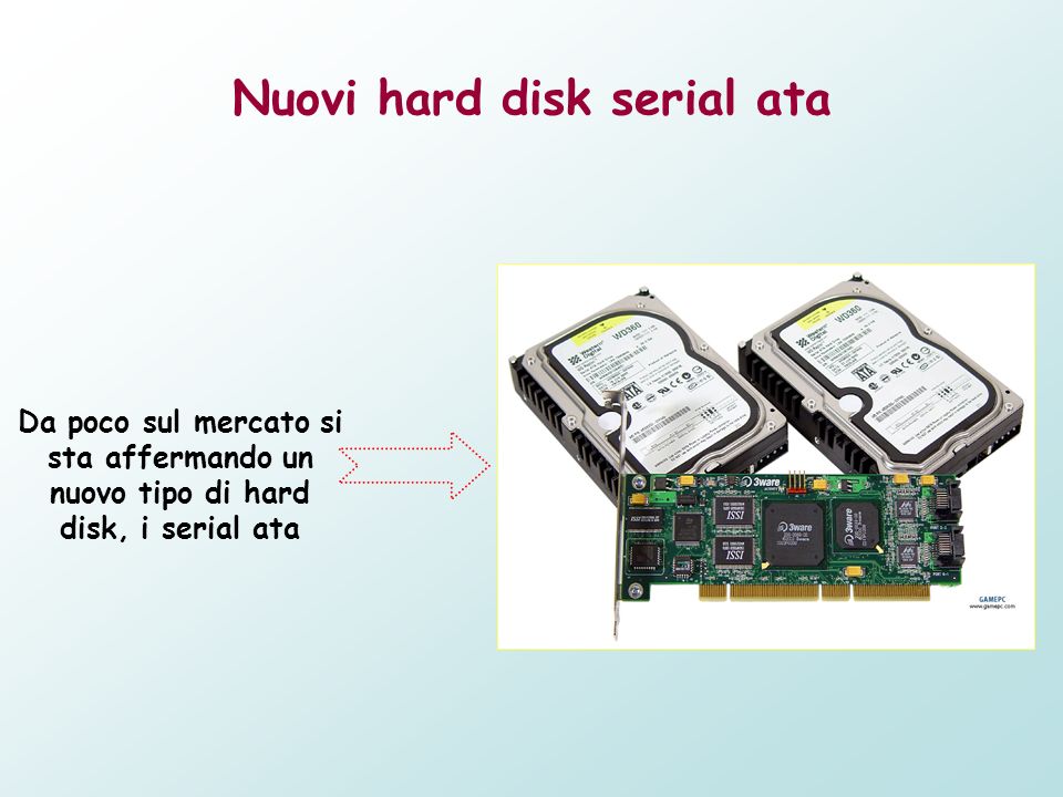 Nuovi hard disk serial ata