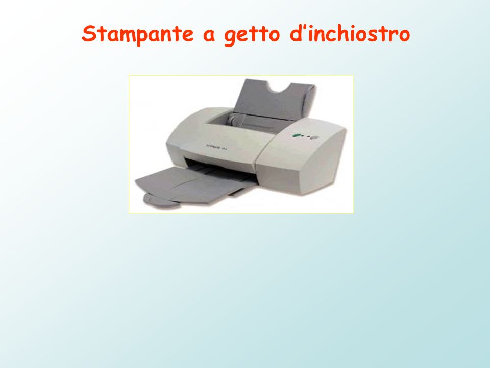 Stampante a getto d’inchiostro