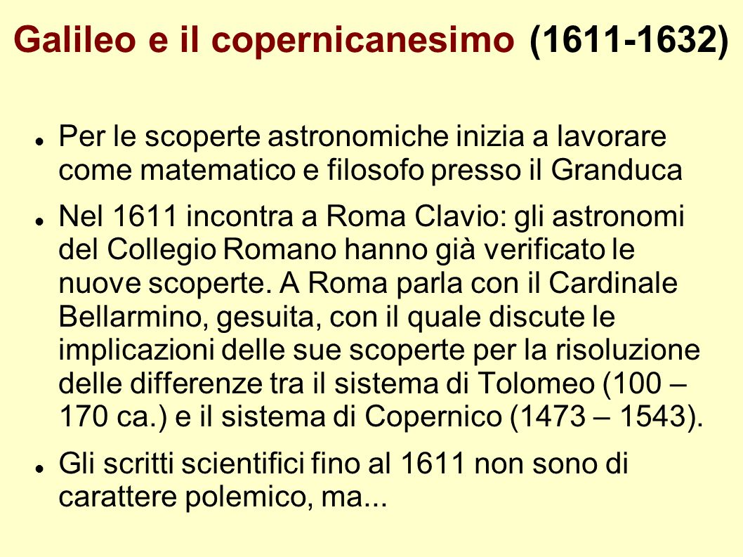 Galileo e il copernicanesimo ( )‏
