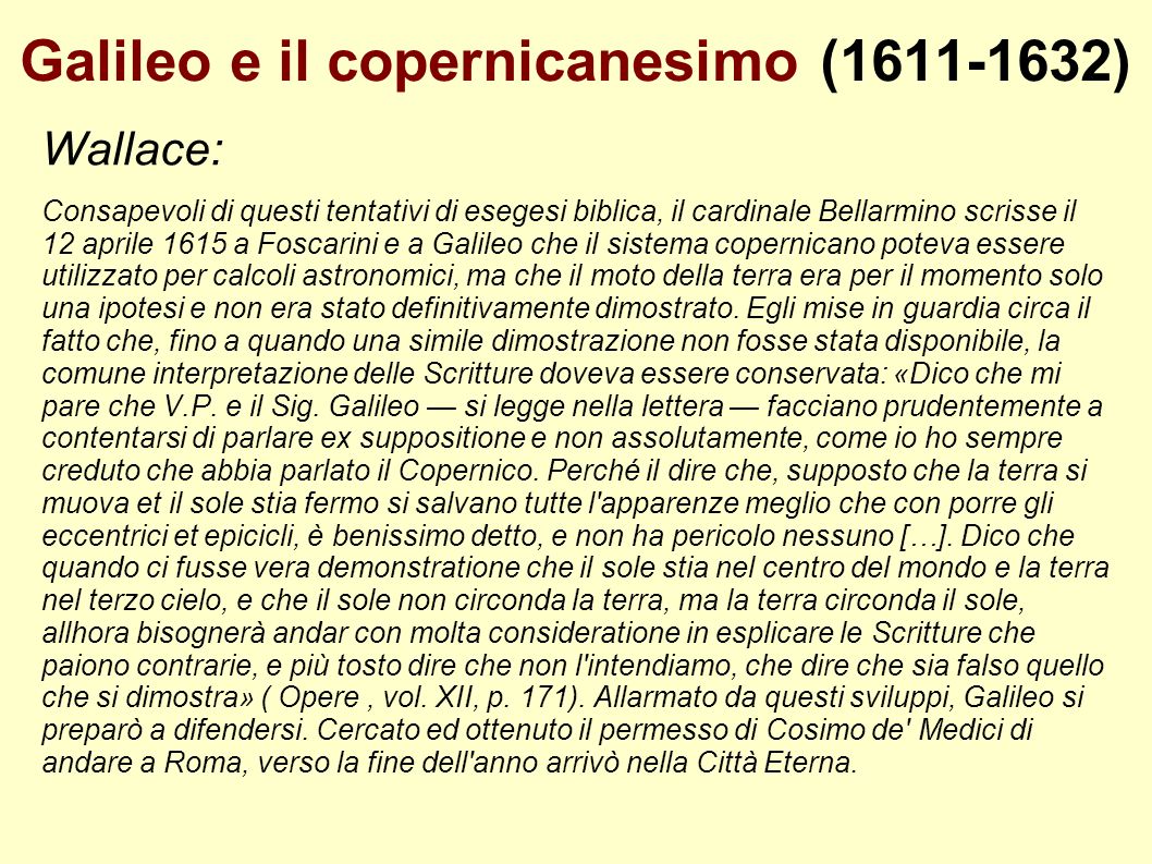 Galileo e il copernicanesimo ( )‏