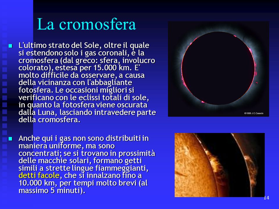 La cromosfera