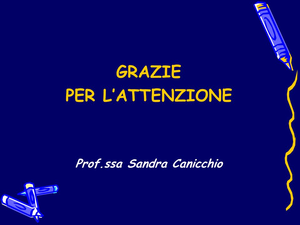 Prof.ssa Sandra Canicchio