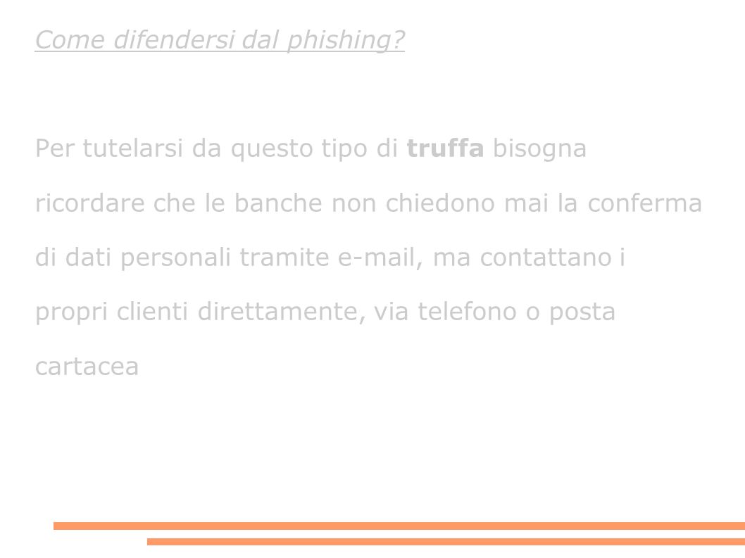 Come difendersi dal phishing