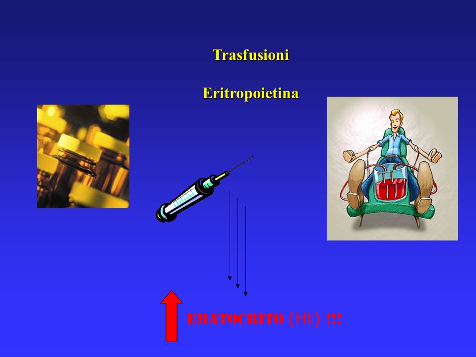 Trasfusioni Eritropoietina EMATOCRITO (Ht) !!!